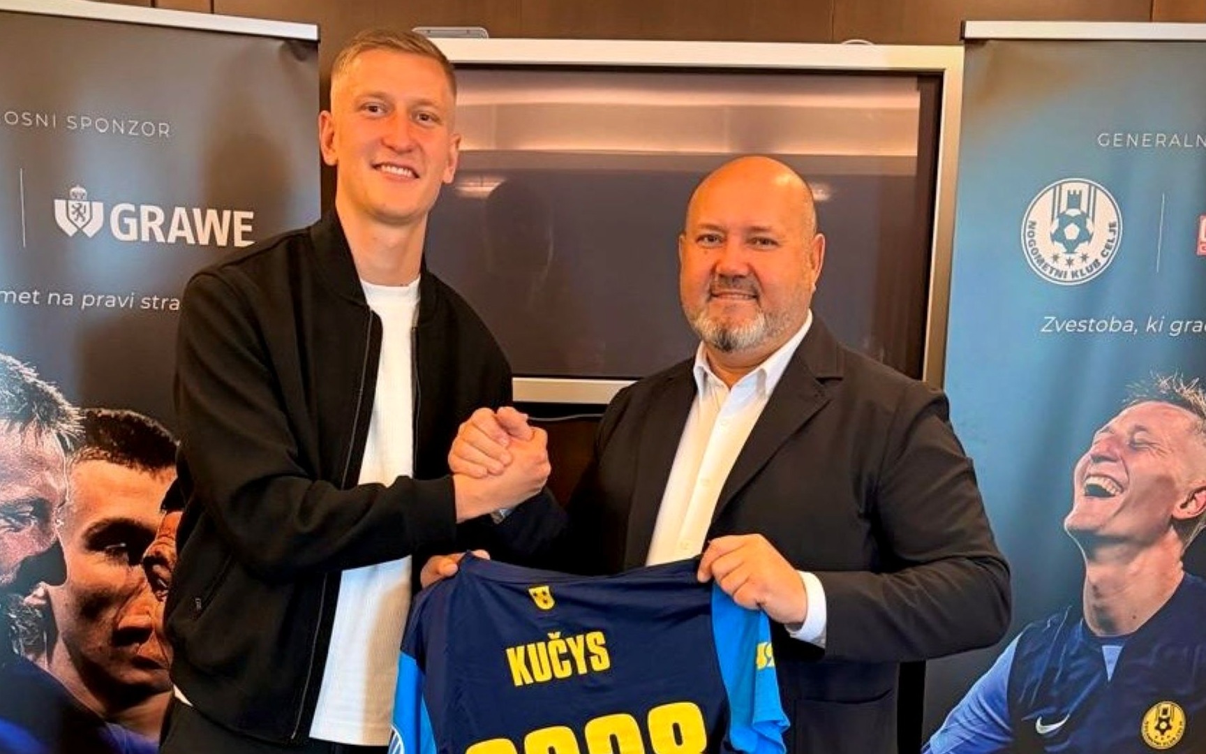 NK Celje announce contract extension with Armandas Kučys - Baltic Football News NK Celje announce contract extension with Armandas Kučys - Baltic Football News