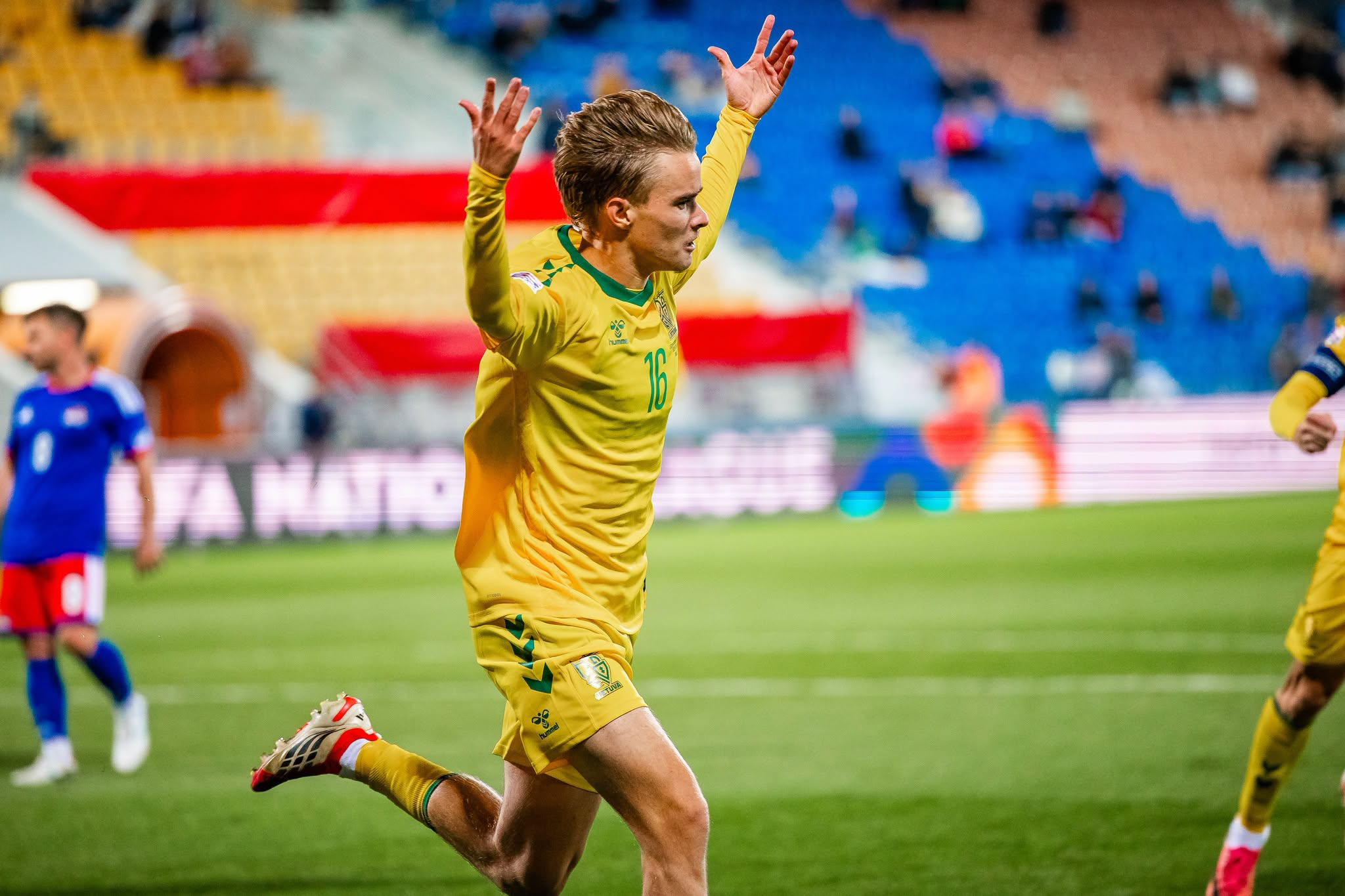 Michelbrink scores his first National Team goal, second-half surge sees Lithuania beat Liechtenstein - Baltic Football News Michelbrink scores his first National Team goal, second-half surge sees Lithuania beat Liechtenstein - Baltic Football News